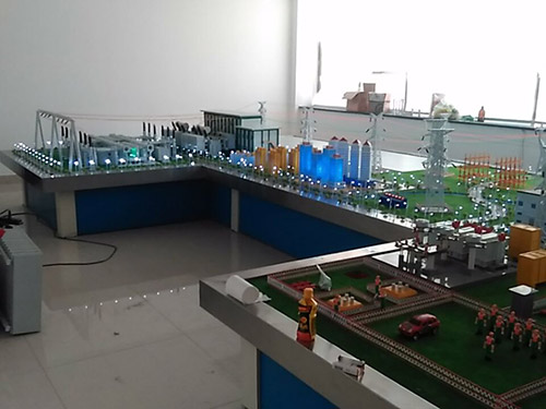供電局GIS變電站模型